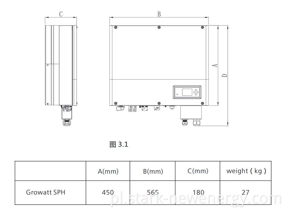 10KW Growatt Hybrid Solar Inverter